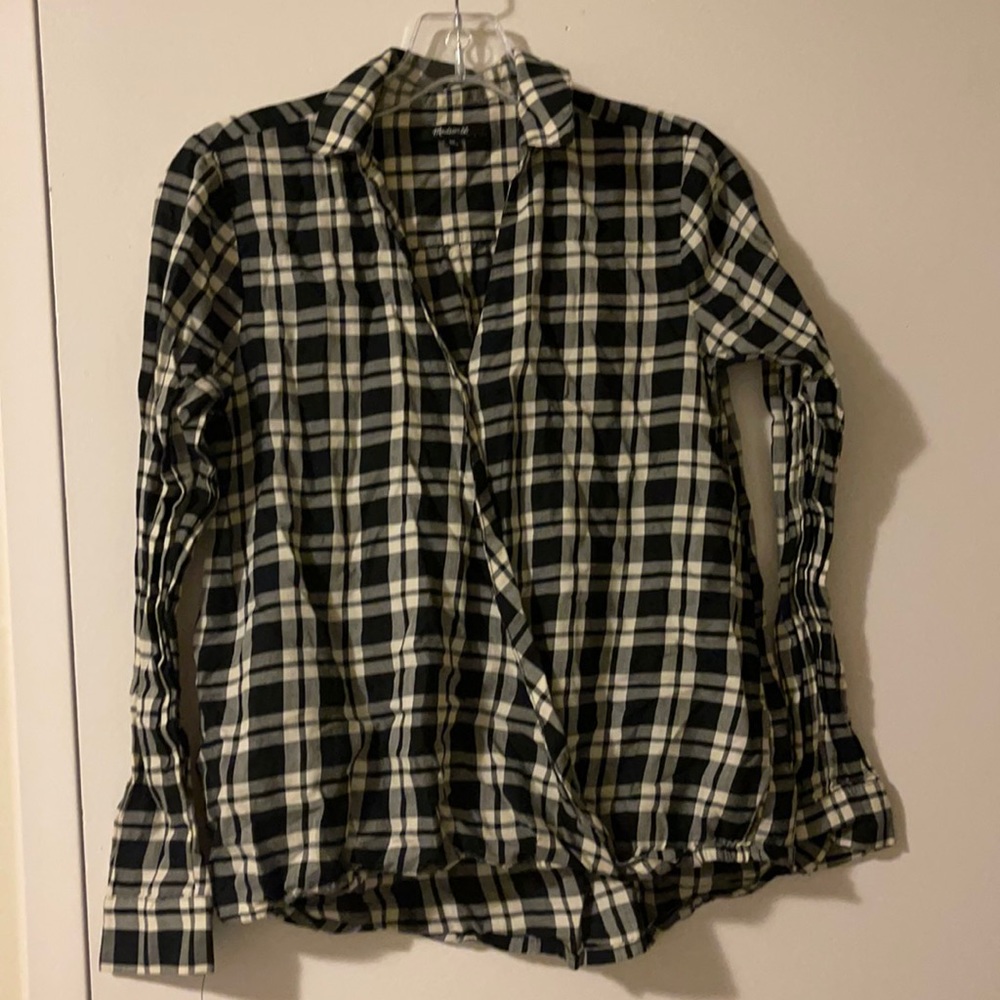 Madewell plaid shirt